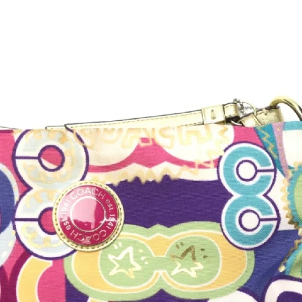 Coach Pre-owned Fabric shoulder-bags Multicolor Dames