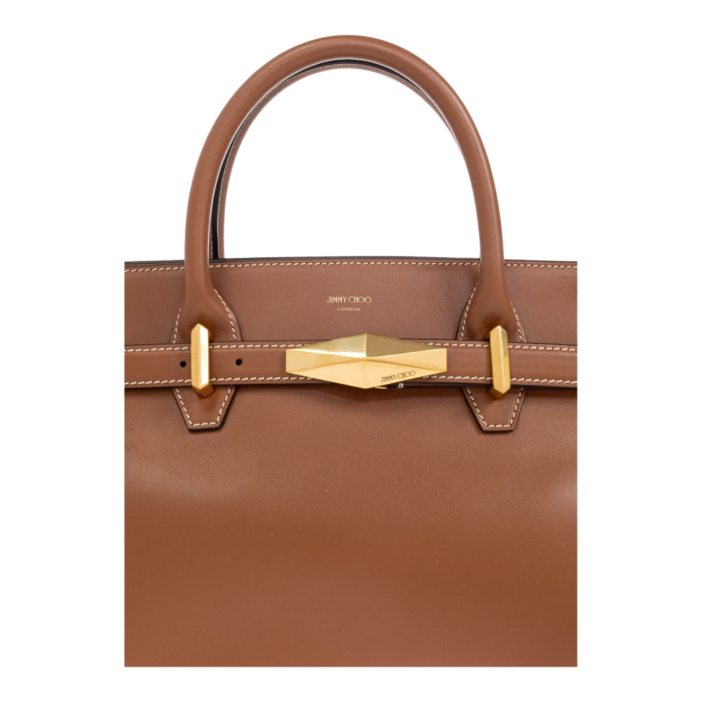 Jimmy Choo Handtas Diamant Klein Brown Dames