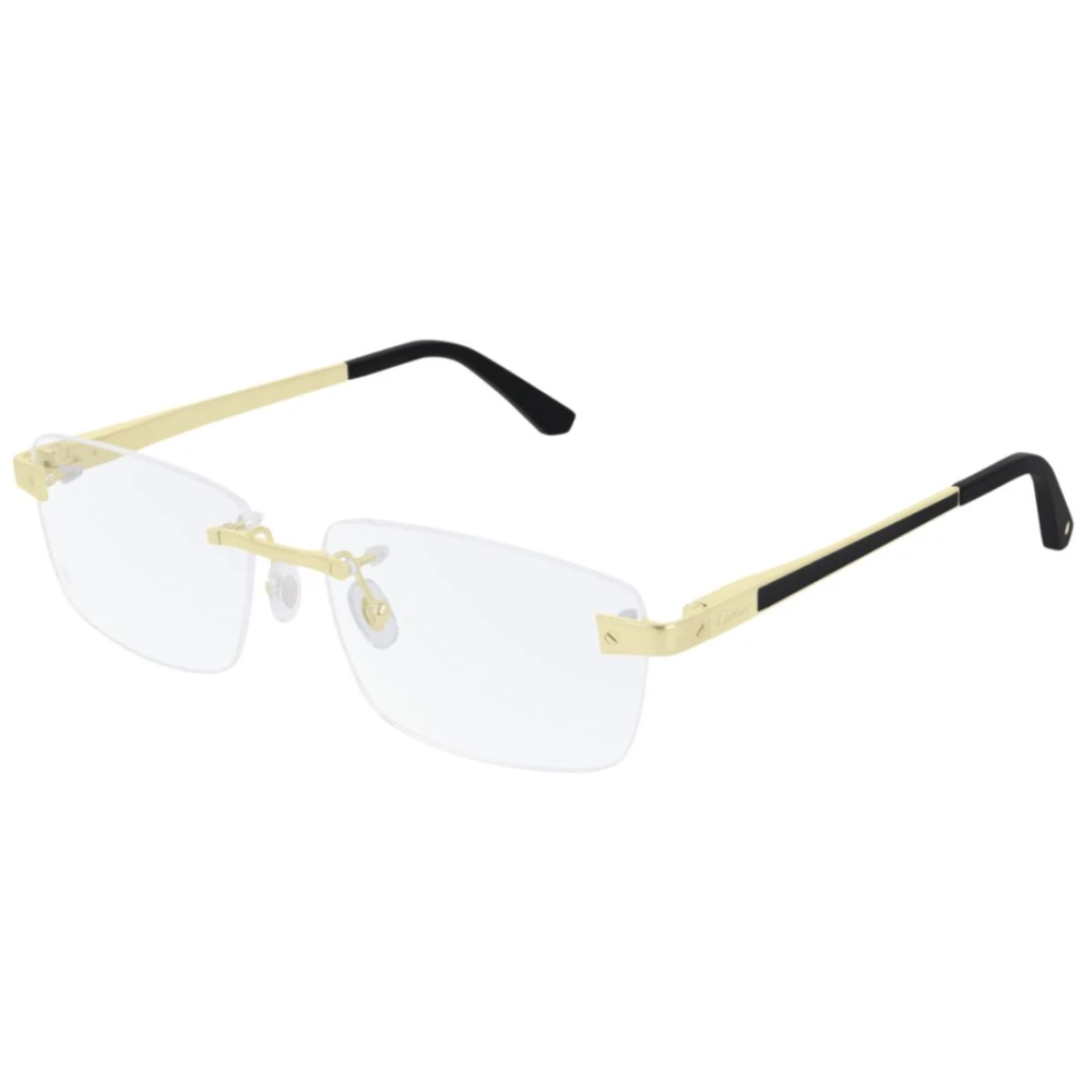 Cartier Yellow Glasses, Unisex, 57 Mm, Optical Frame
