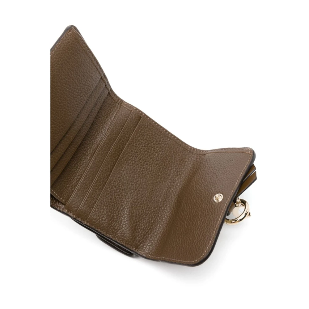 Chloé Groene Tri-Fold Kleurblok Tas Multicolor Dames