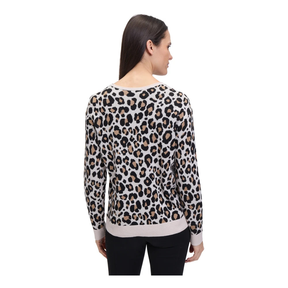 Betty Barclay Dieren Jacquard Gebreide Trui Multicolor Dames