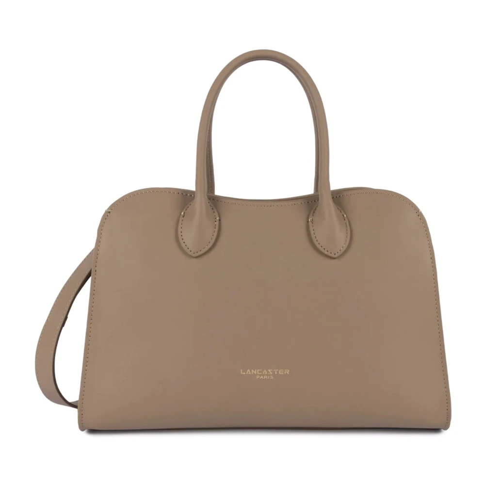 Lancaster Beige Handbags, Female, One Size, Zipped Handbag M Donna Hopper