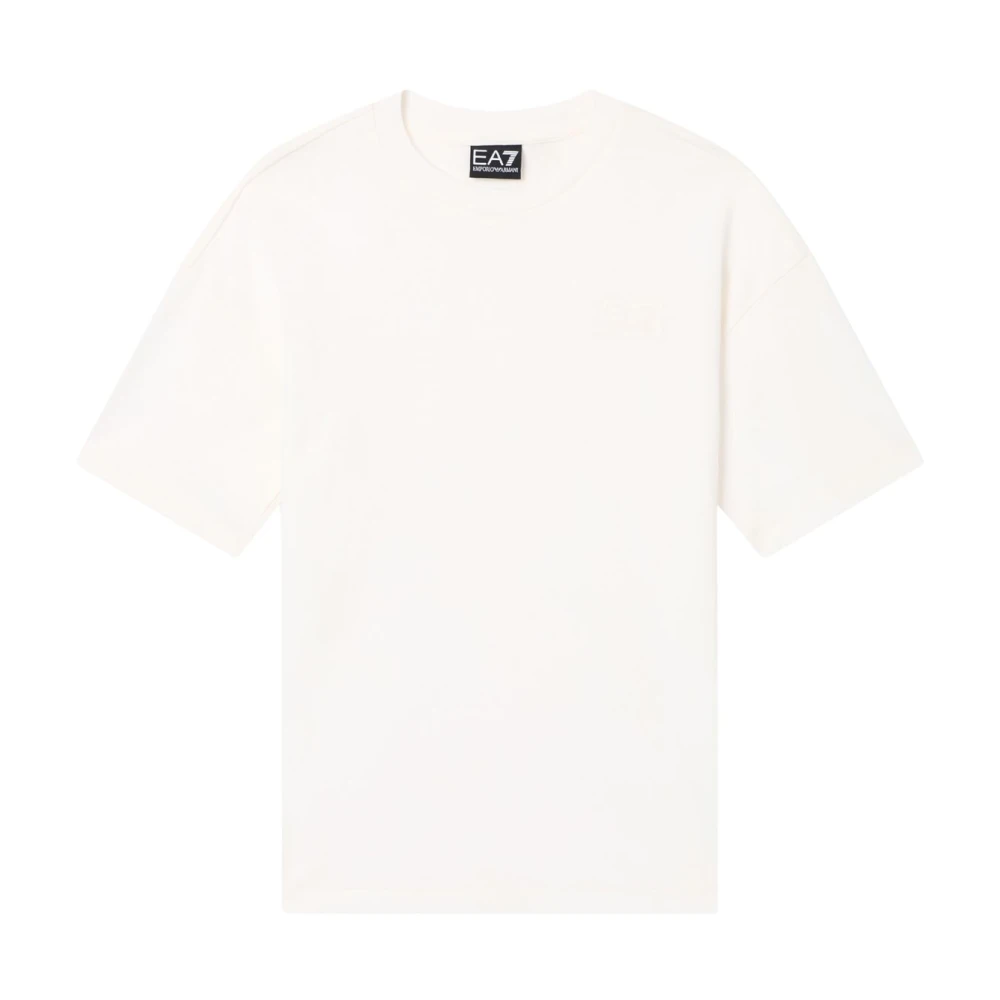 Emporio Armani Ea7 Mannelijk Wit Af12874 T-Shirt
