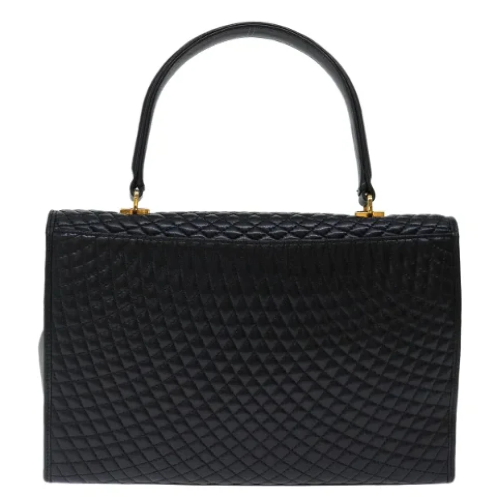 Bally Pre-owned Leather handbags Black Dames