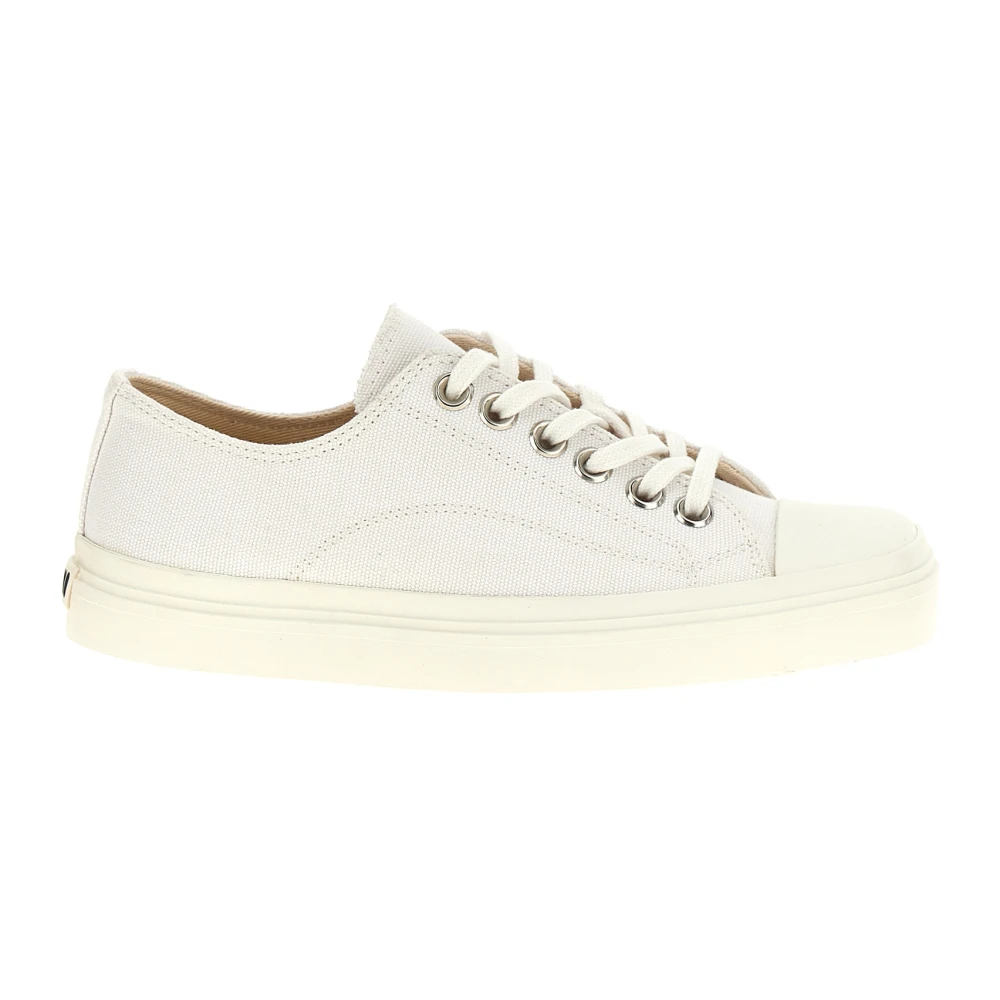 Moschino Canvas Sneakers Dames Schoenen Wit