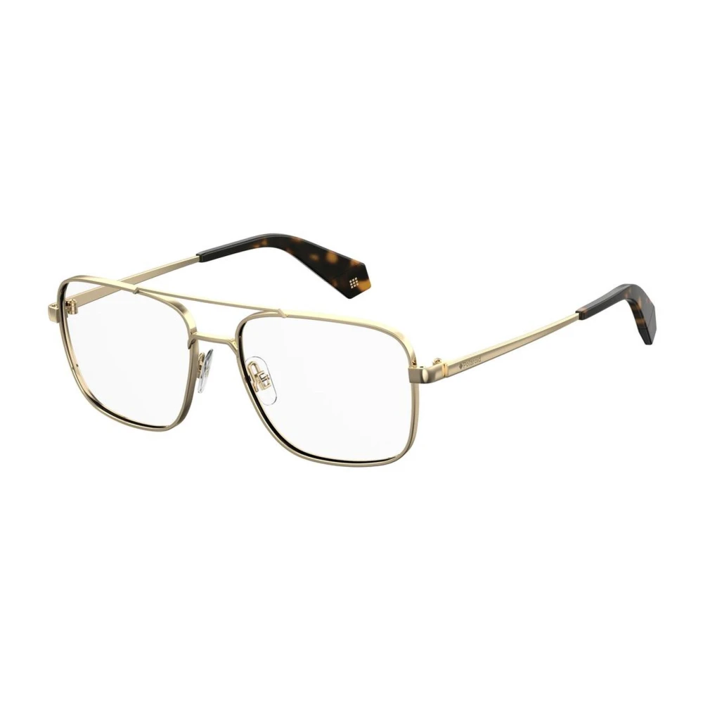 Polaroid Stijlvolle metalen montuurbril met lenzen Yellow Unisex