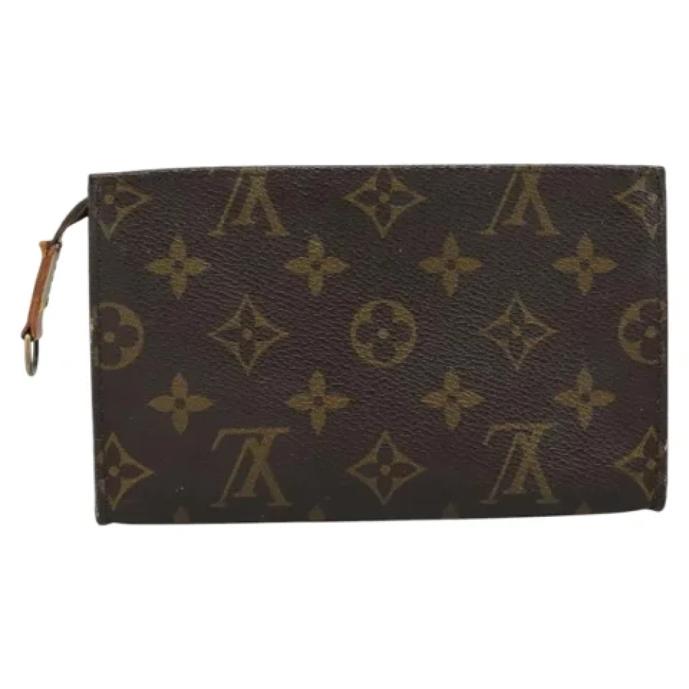 Louis Vuitton Vintage Pre-owned Canvas pouches Brown Dames