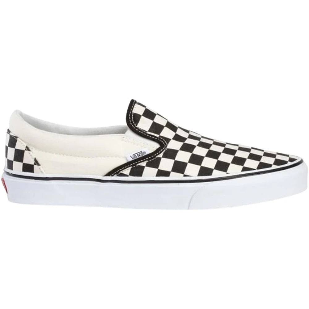 Vans Unisex Nero - Sneakers A Scacchi Nere E Bianche - Immagine 5