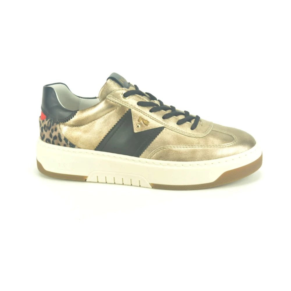 Nerogiardini Zwarte Sneaker N. DZ Dames Schoenen Geel