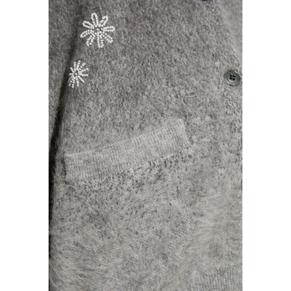 Kenzo Vest met kralen Gray Dames