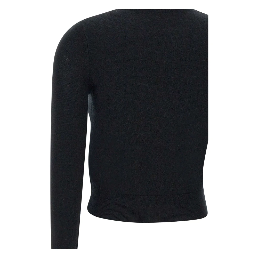 Diesel Zwarte Dames Trui met Ovaal D Logo Black Dames