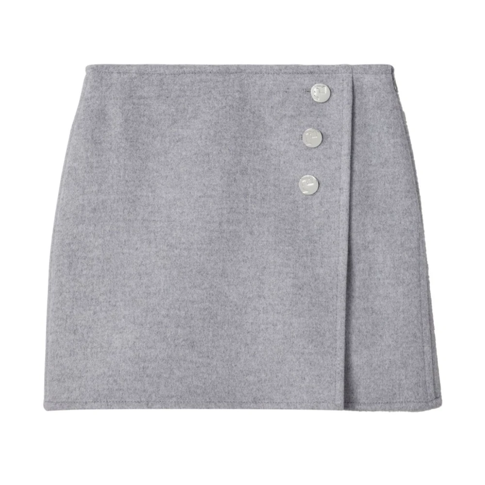 TORY BURCH Monogram Mini Rok in Grijs Gray Dames