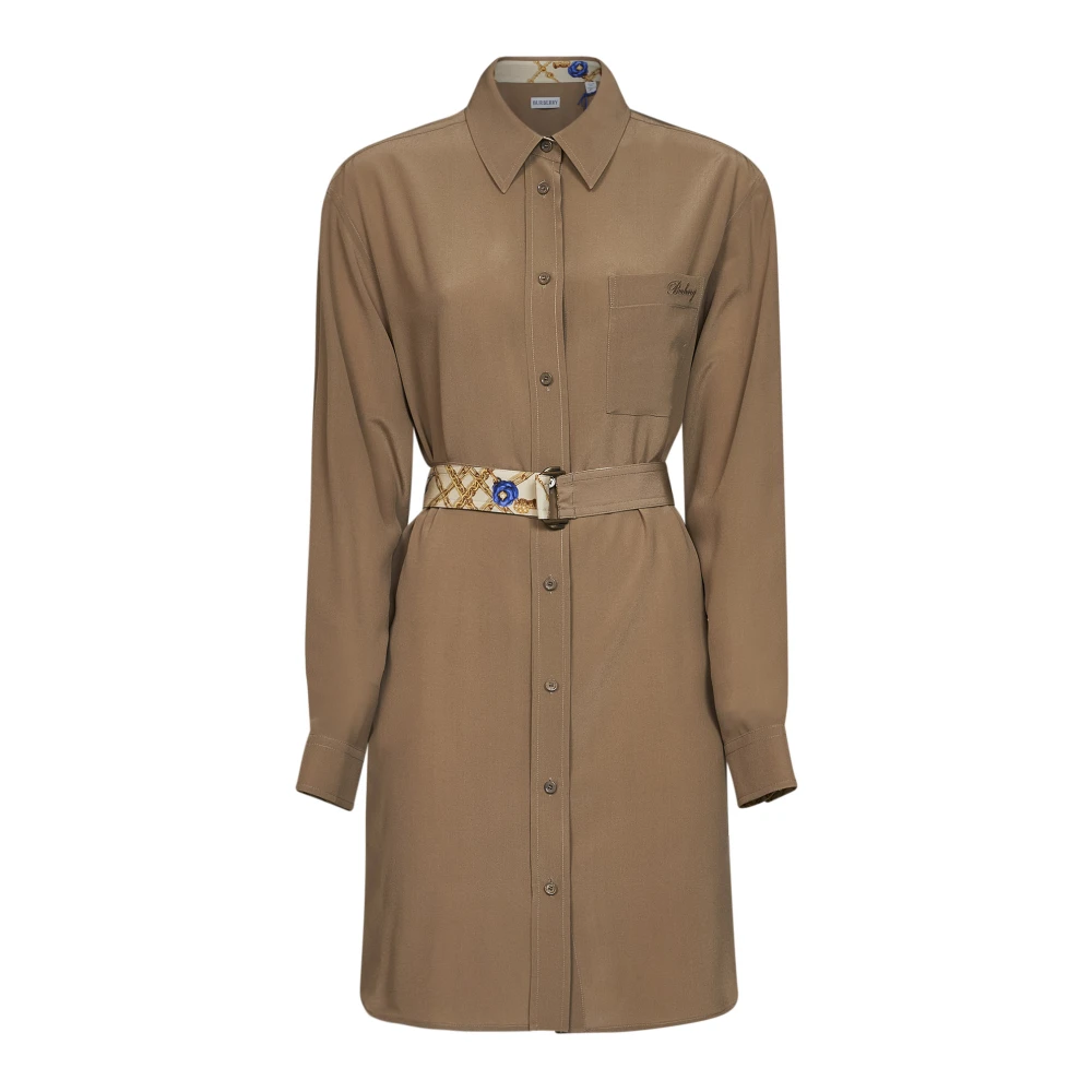 Burberry Donna Marrone Abiti, S, New,
