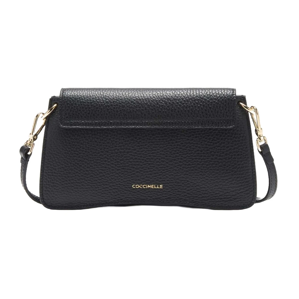 Coccinelle Zwarte accessoires met magneetsluiting Black Dames