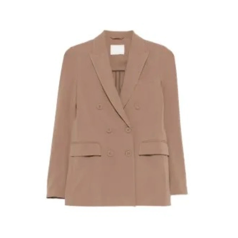 Circolo 1901 Women's Brown Blazers, Xs, Blazer