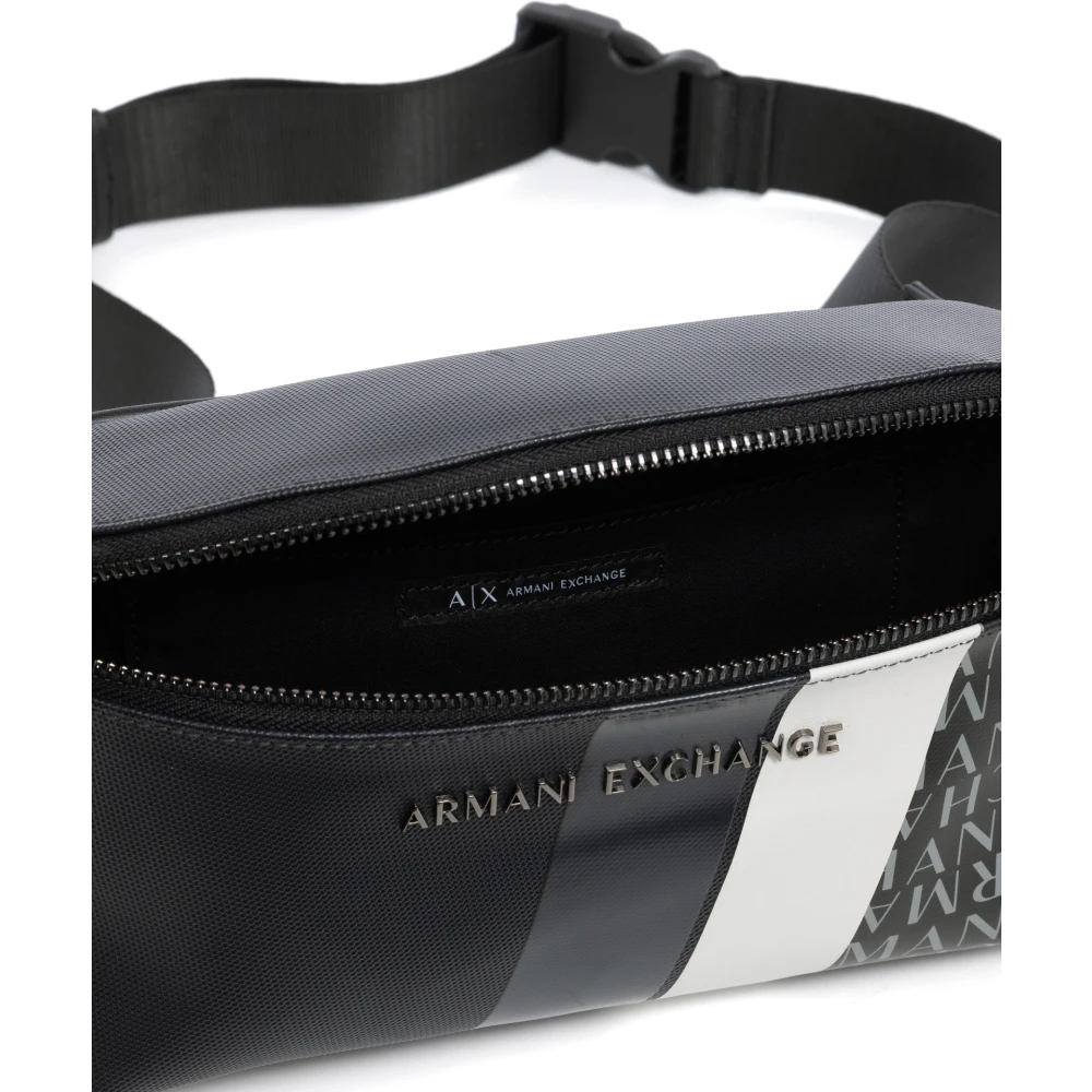 Armani Exchange Multicolor Heuptas met Verstelbare Band Blue Heren