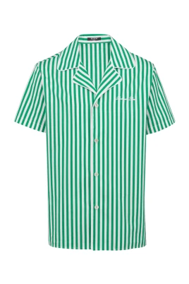 Randig pyjamasskjorta