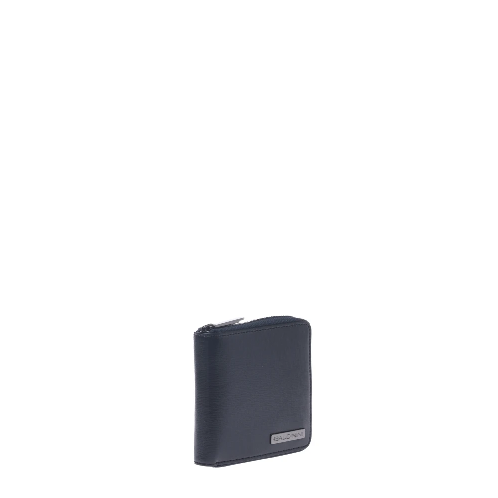 Baldinini Portemonnee met rits Blue Heren