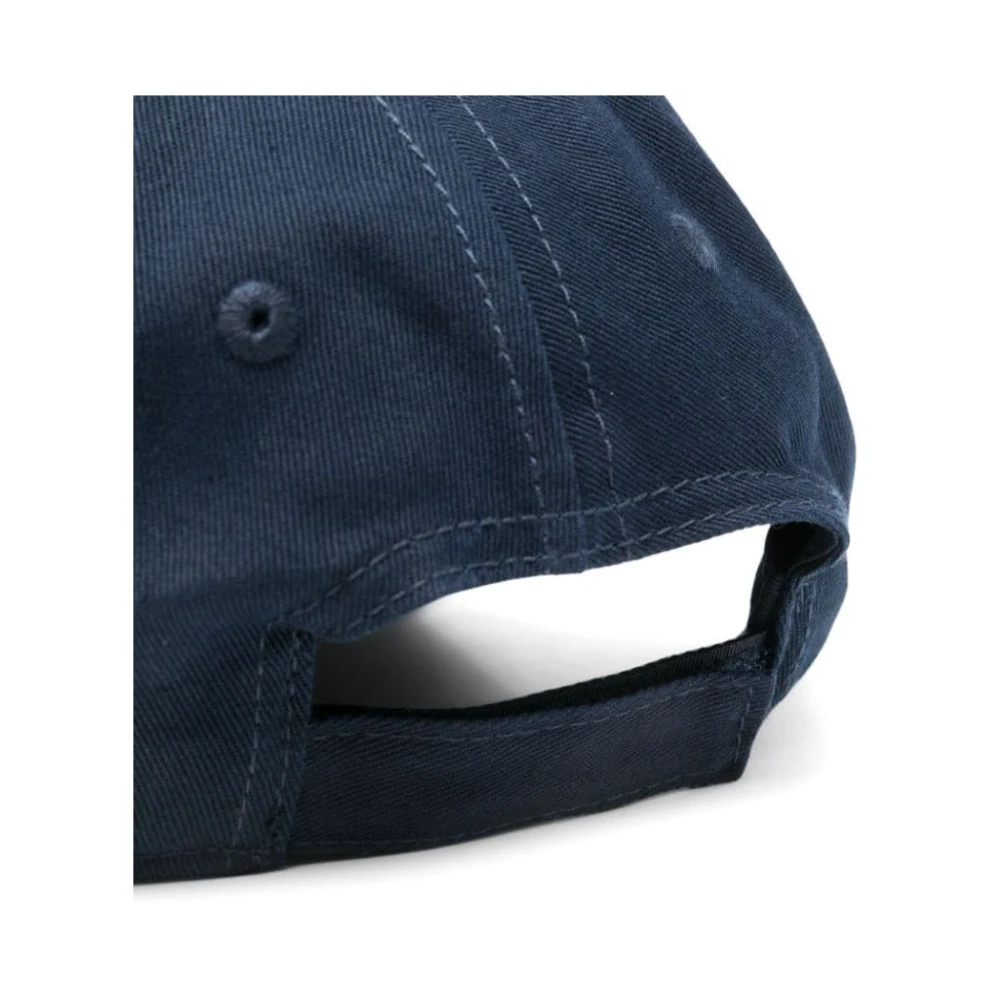 Off White Boekachtige Baseballstijl Pet Blue Heren