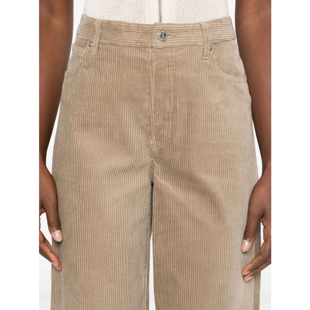 A.p.c. Wijde Broek Zomerse Stijl Beige Dames