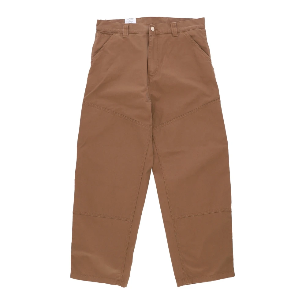 Carhartt Wip Vida Svarta Jeans med Verktygsfickor Brown, Herr