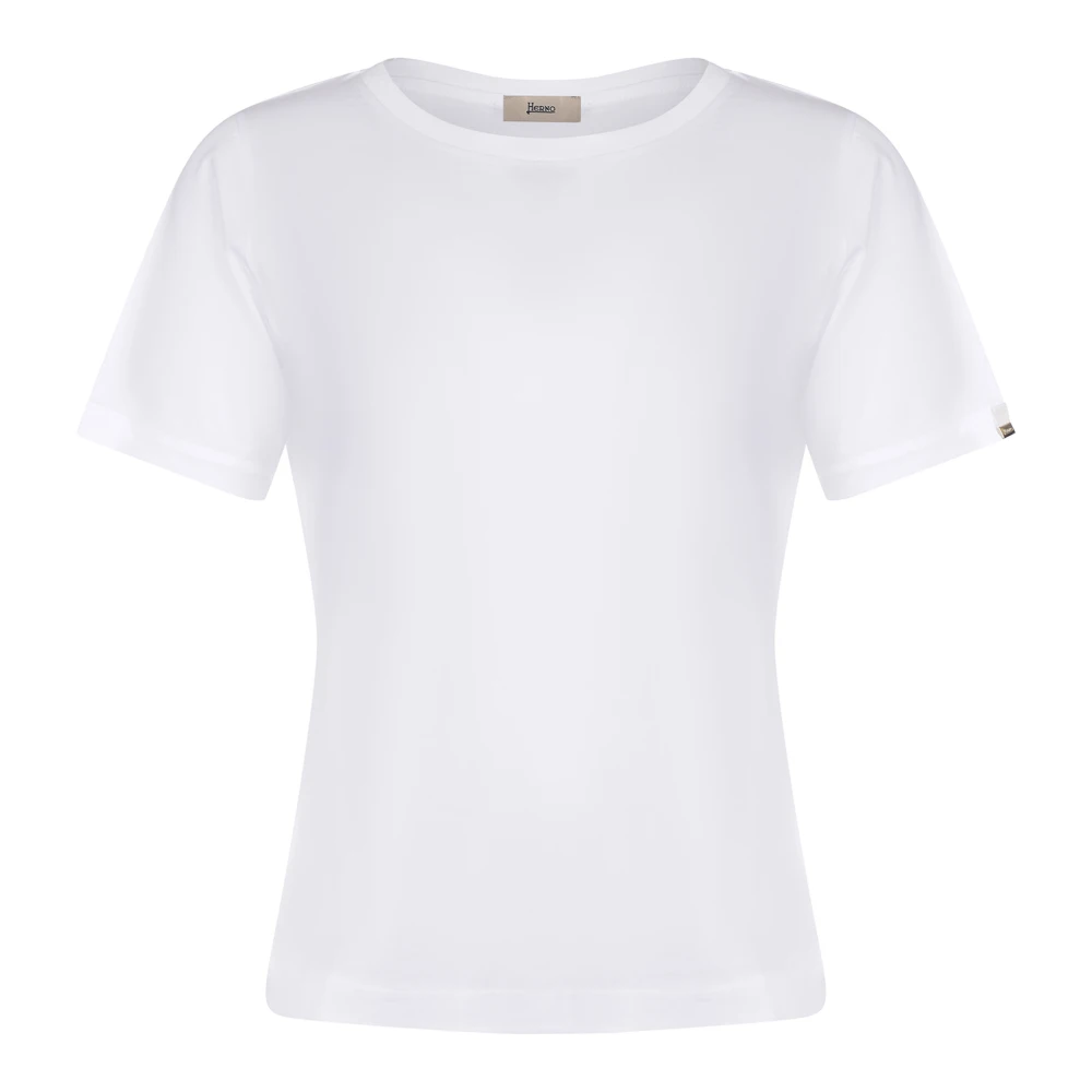 Herno - Tops > T-Shirts - White - Herno - Modalova