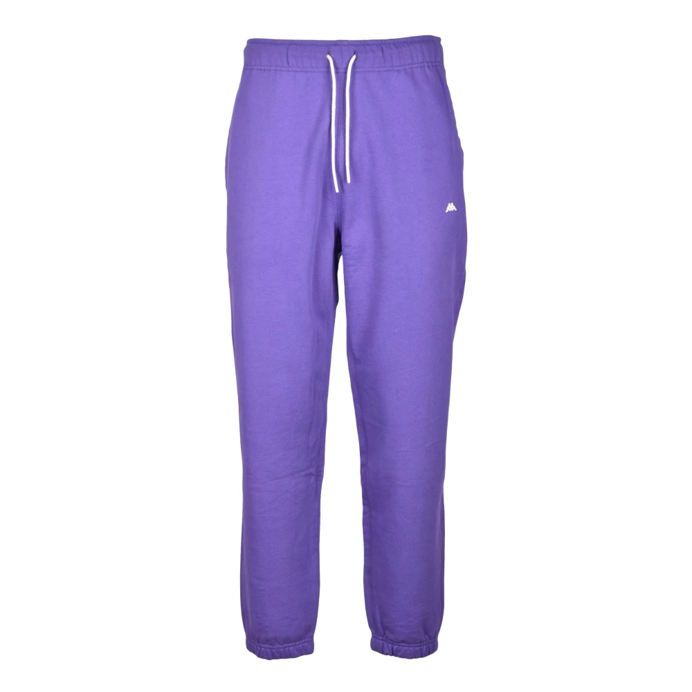Kappa Katoenen Broek Purple Heren