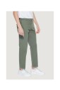 chinos-en-coton-vert