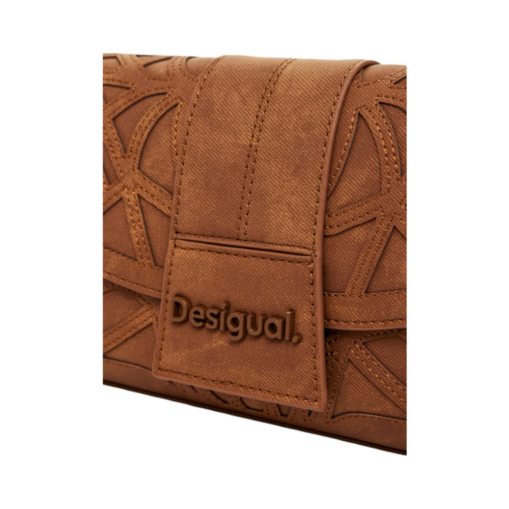 Desigual Dames Schoudertas Oasis Eden Stijl Brown Dames