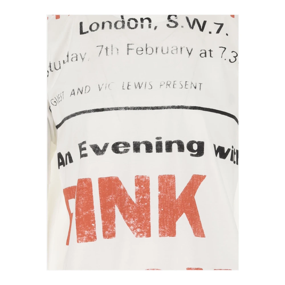 Junya Watanabe Pink Floyd Crew Neck T-shirt White Heren
