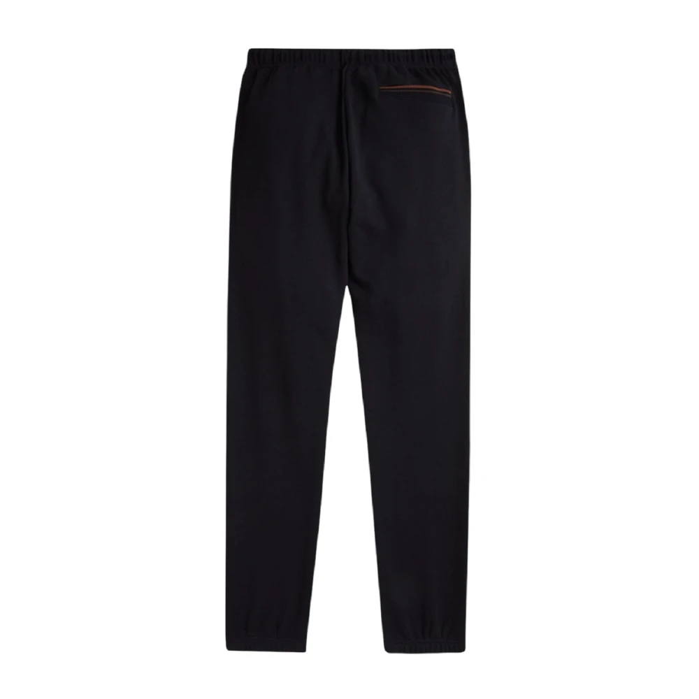 Fred Perry Premium French Terry Sportbroek Black Heren