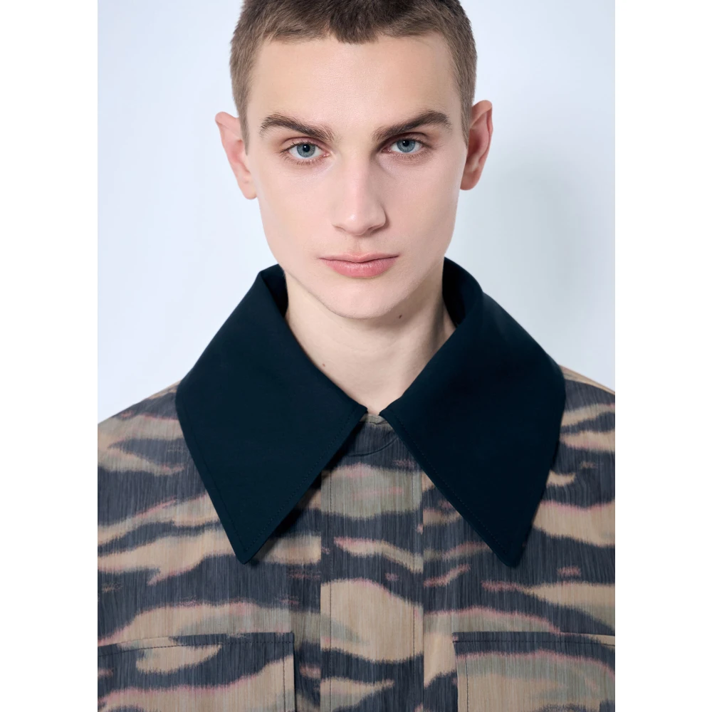 Jil Sander Camo Field Jacket Multicolor Heren