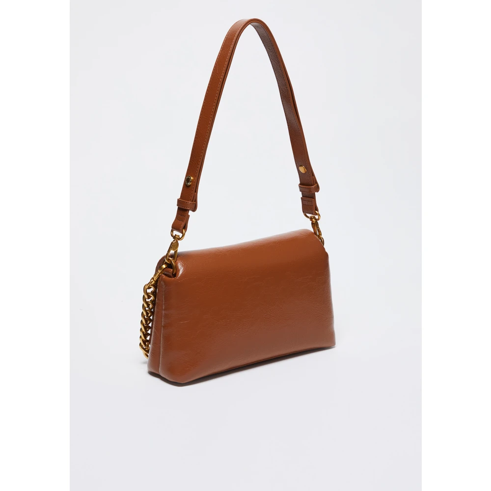 Liu Jo Stijlvolle Puffy Tas Brown Dames