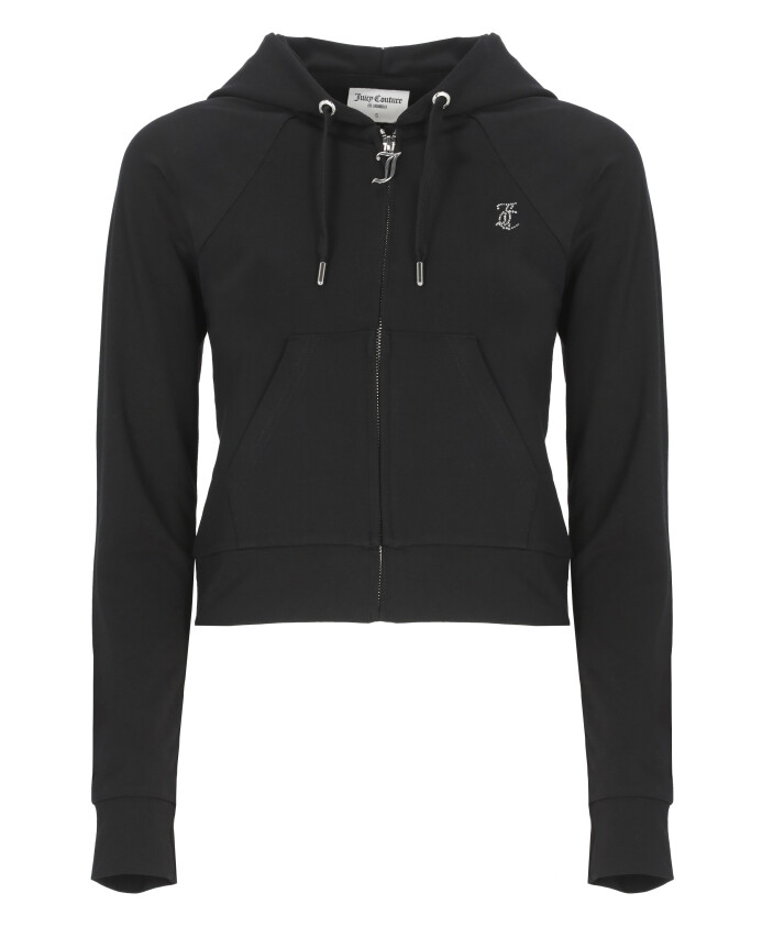 sweat-a-capuche-noir-en-melange-de-coton