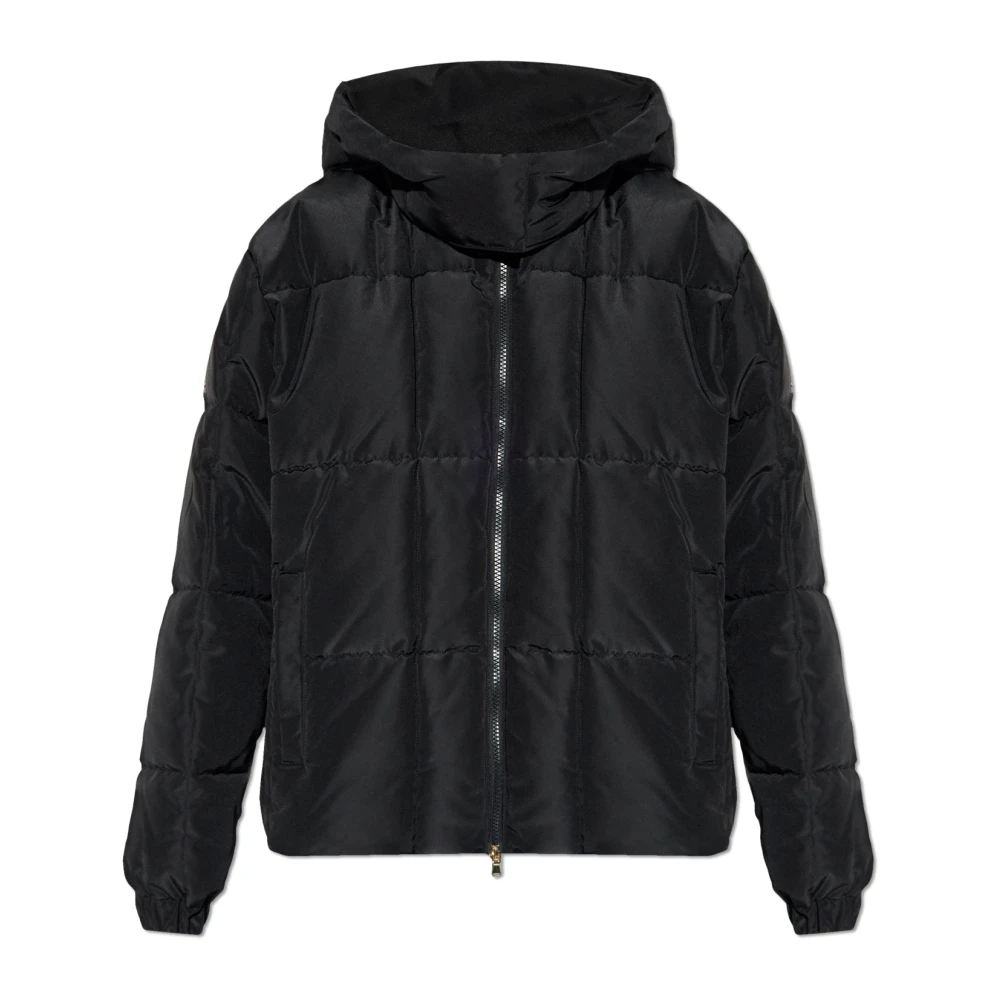 Emporio Armani Ea7 Damen Schwarz Isolierte Steppjacke