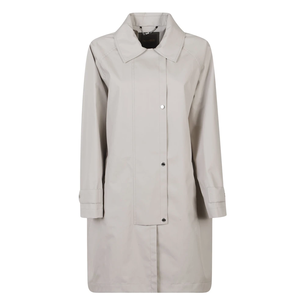 Moorer Damen Beige Mäntel, Sgröße: