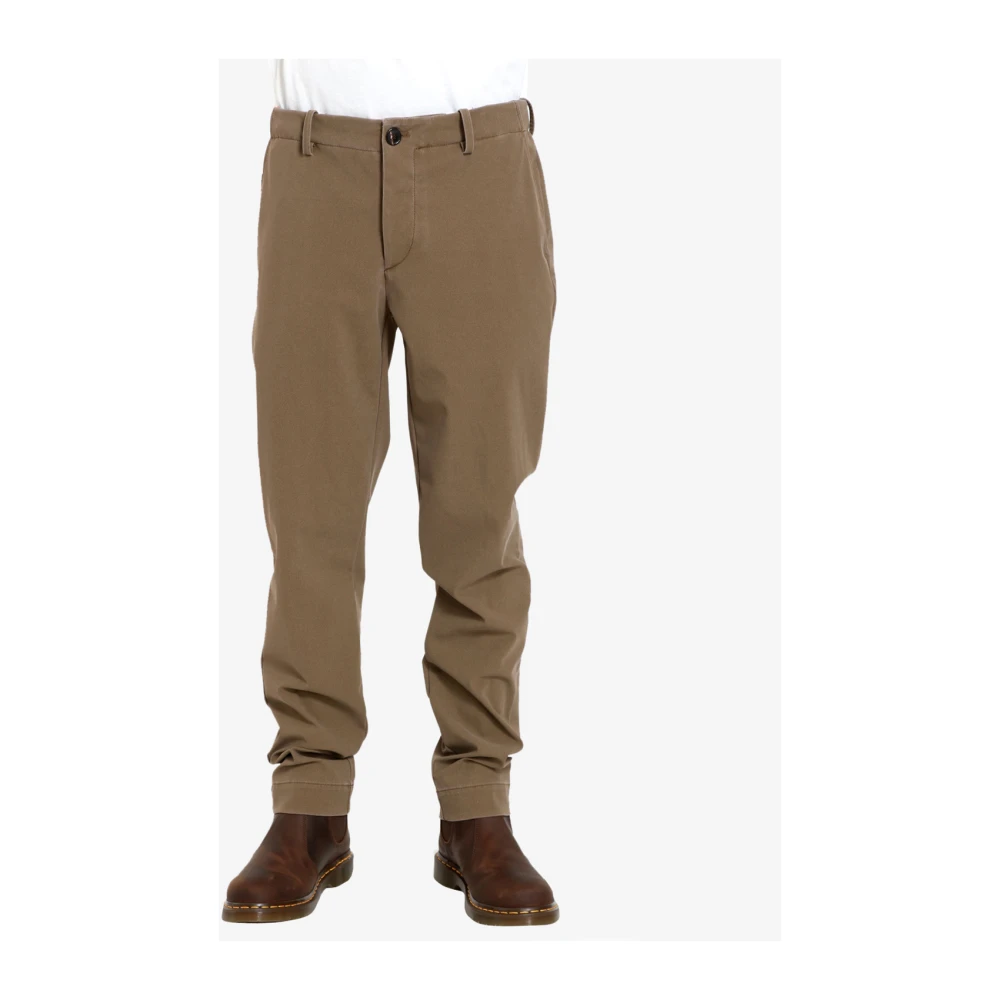 RRD Bruine Technische Stoffen Broek met Zakken Brown Heren
