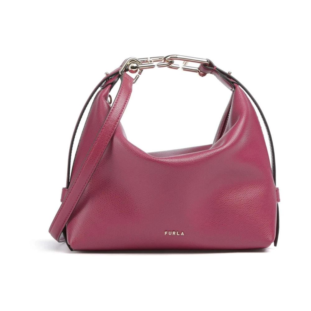 Furla , Handbags, Female, Red, One Size, Tonie Mini Hobo