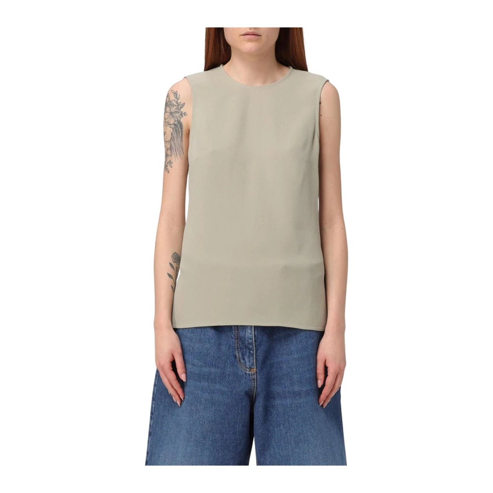 Tops > Sleeveless Tops - - Ami Paris - Modalova