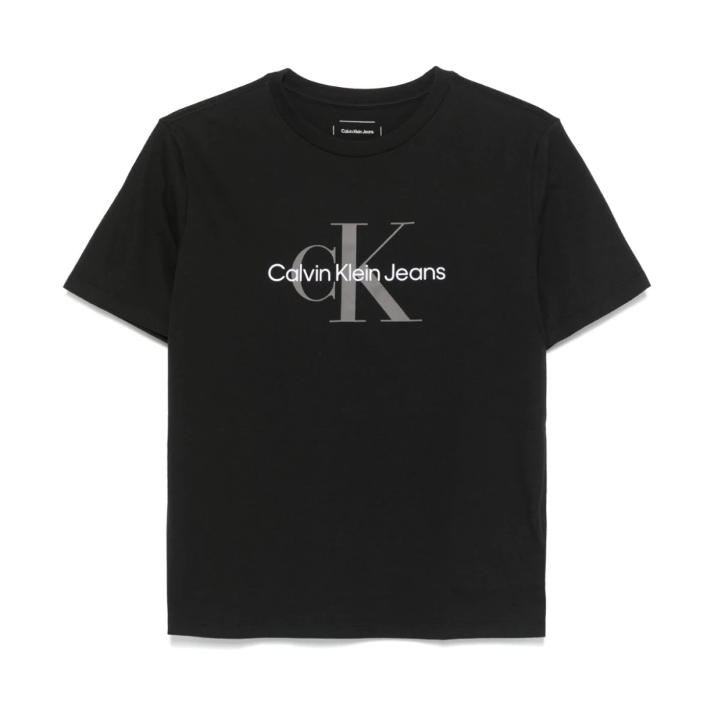 Calvin Klein Jeans Svarta T-shirts och Polos Black, Dam