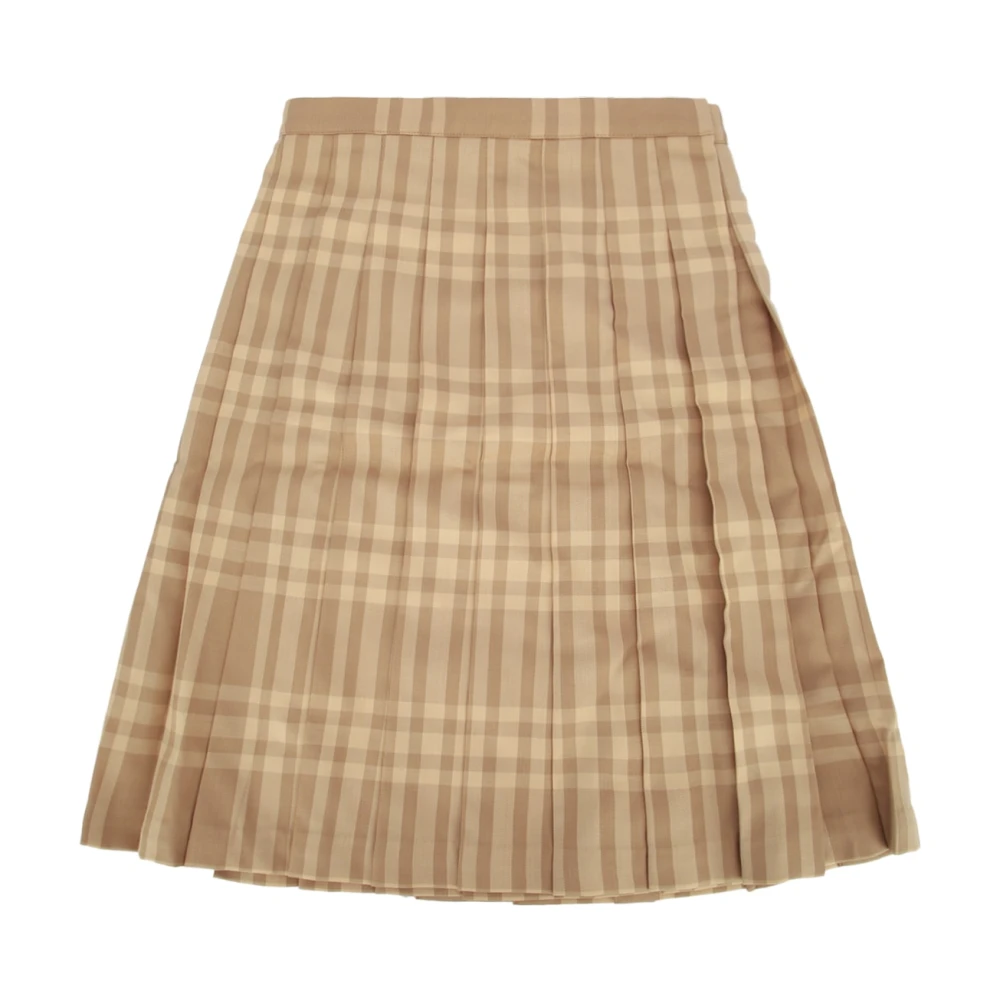 Burberry Women's Beige Estelle Skirt - Midi Skirts - M - Skirts