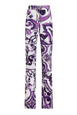 maiolica-print-purple-trousers