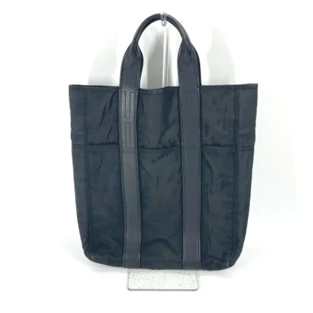 Hermès Vintage Pre-owned Fabric shoulder-bags Black Dames