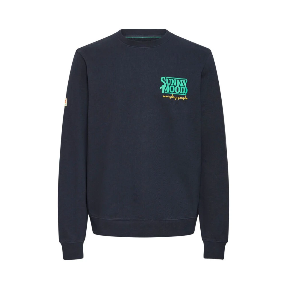 Blend Herr Blå Sweatshirts & Hoodies S, Crewneck Sweatshirt