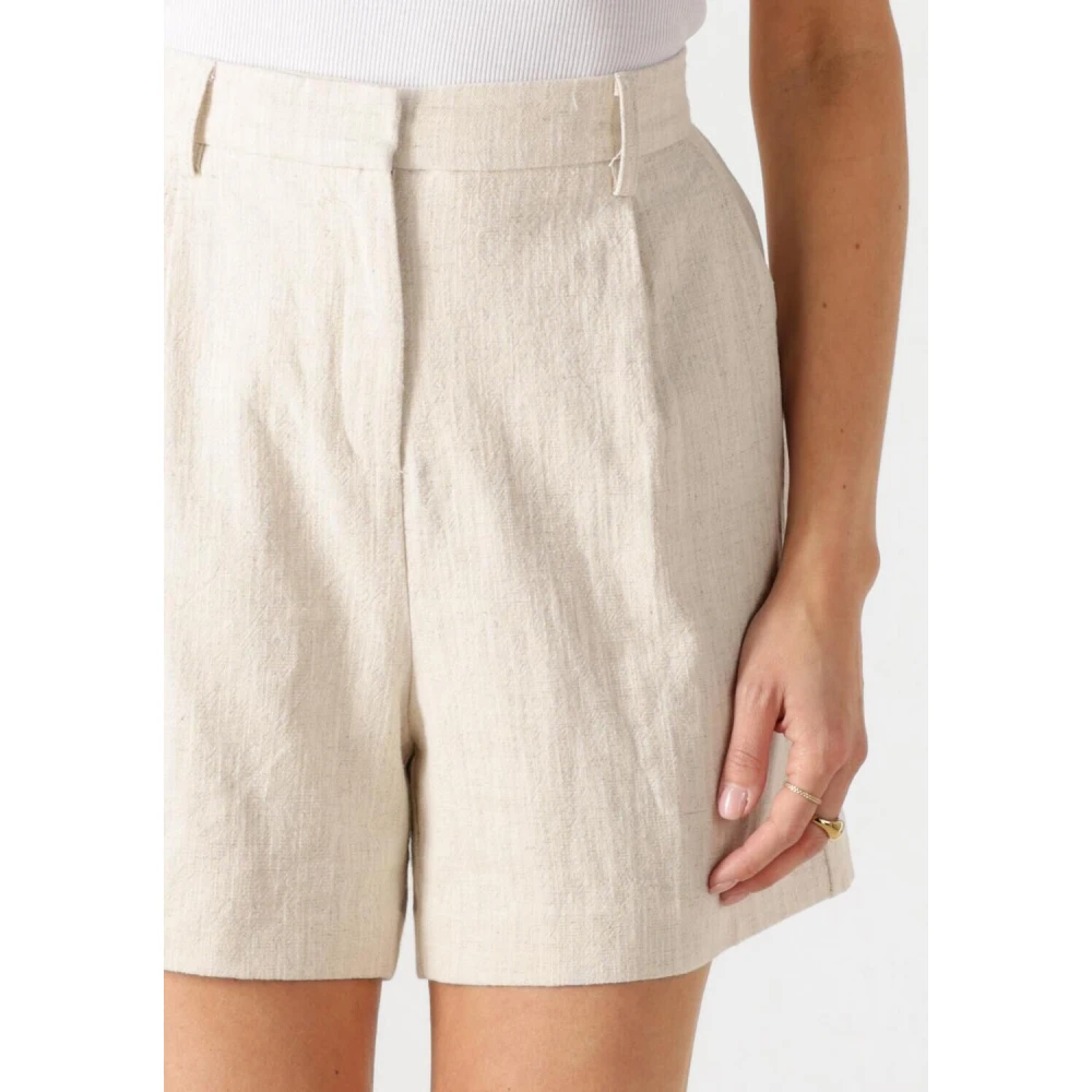 Notre-v Zandkleurige Freesia Broek Beige Dames