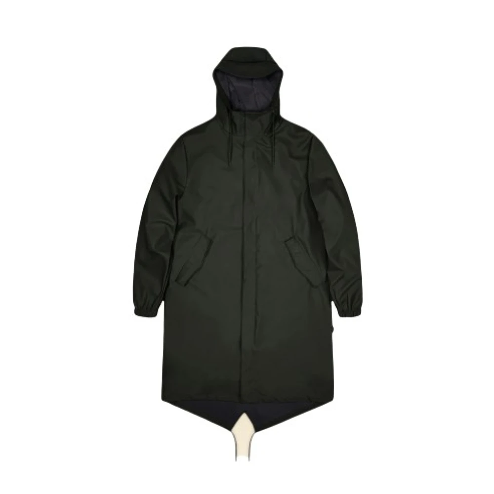 Rains - Coats > Parkas - Green - Rains - Modalova