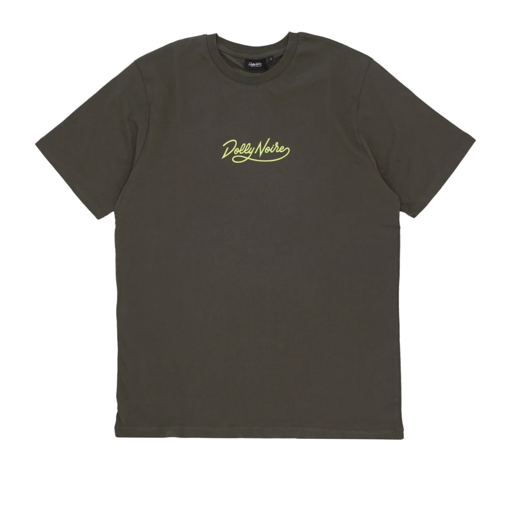 Dolly Noire Men's Green T-Shirts, M, Forest Night Choke Tee