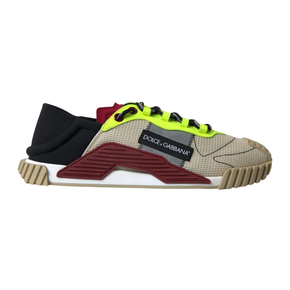 Dolce & Gabbana Multicolor Multifärgade Snörskor