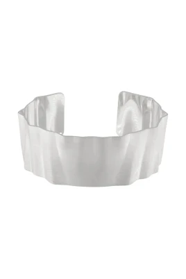 Silvervåg Manschettarmband