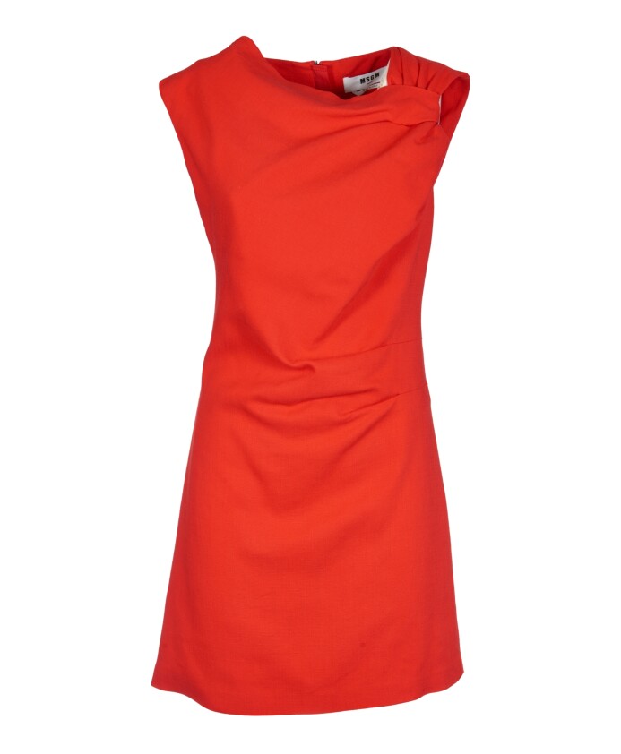 robe-courte-rouge